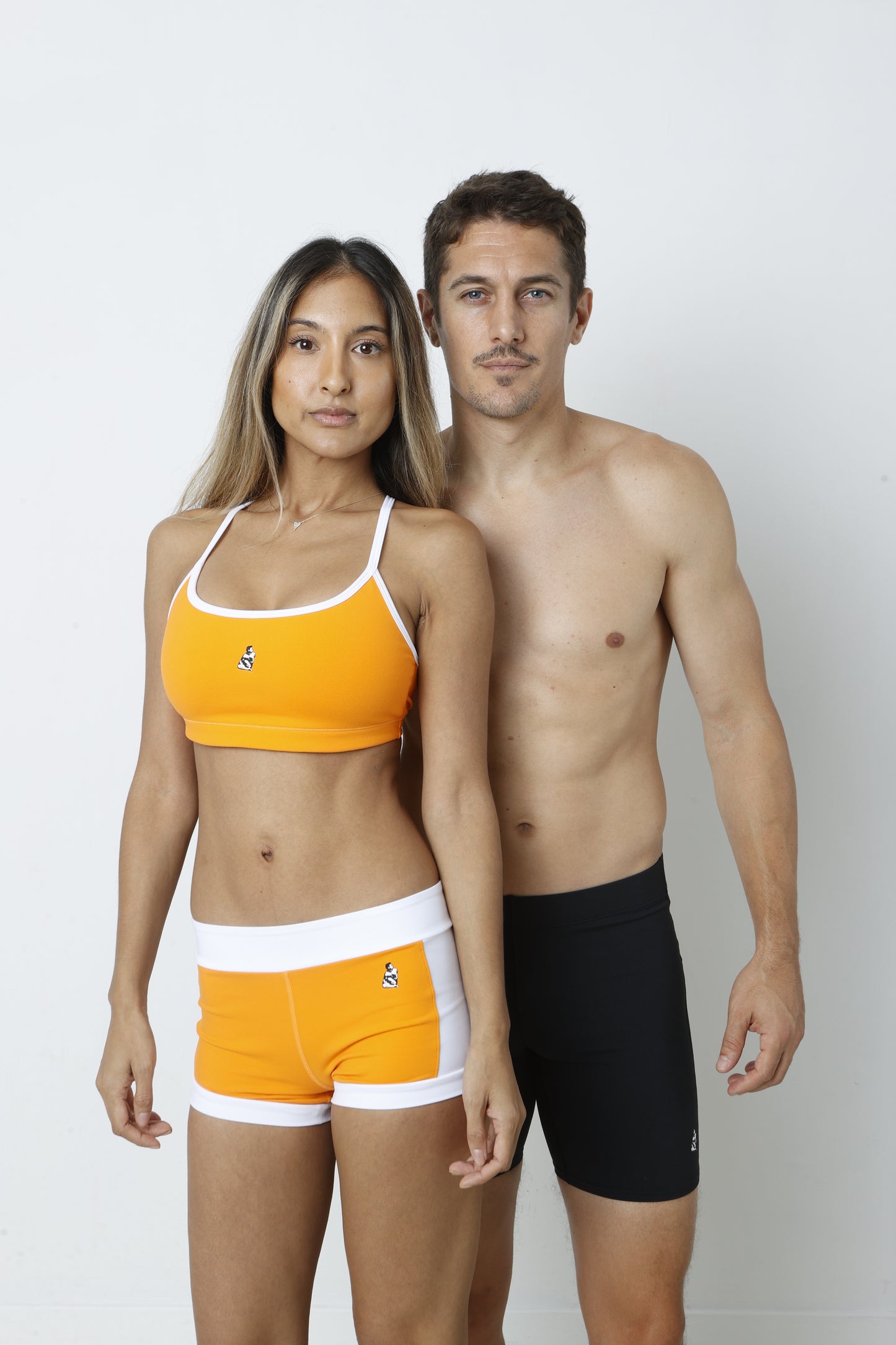 Orange Ladies Short